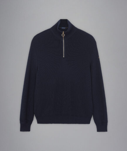 Paul & Shark Ribbed Turtleneck Sweater