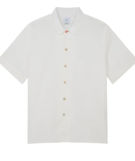 Paul Smith Dobby-Cotton Textured Shirt