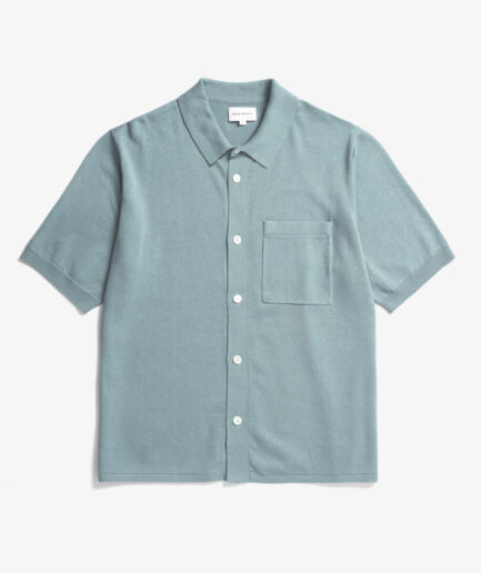Norse Projects Rollo Cotton Linen Short Sleeve Shirt