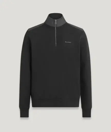 Belstaff Alloy Quarter Zip Sweatshirt