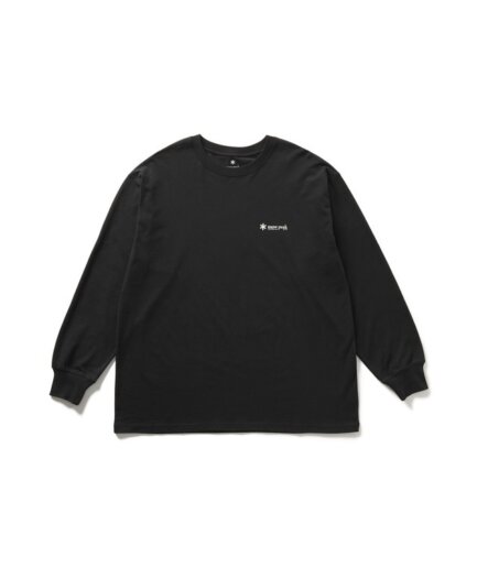 Snow Peak Soft Cotton Relaxed Long Sleeve Tee