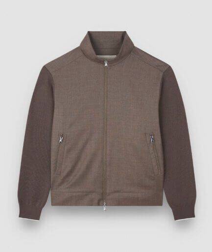 Paul & Shark Loro Piana ® Hybrid Wool Cardigan