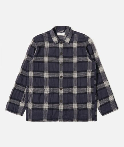 Universal Works Polka Check Easy Overshirt