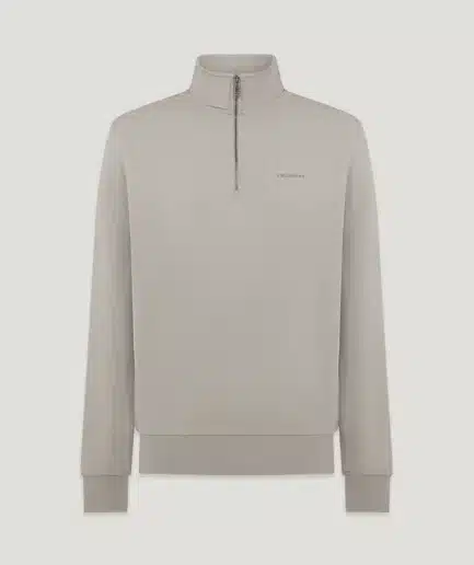 Belstaff Alloy Quarter Zip Sweatshirt
