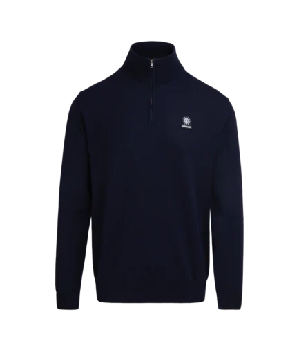 Sandbanks Merino Wool Quarter Zip
