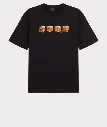 Paul Smith Casual Fit Cubes T-shirt