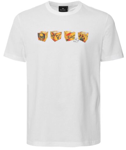 Paul Smith Casual Fit Cubes T-shirt