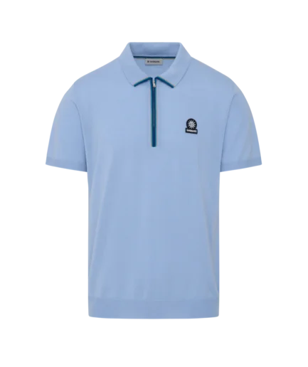 Sandbanks Knitted Merino Polo