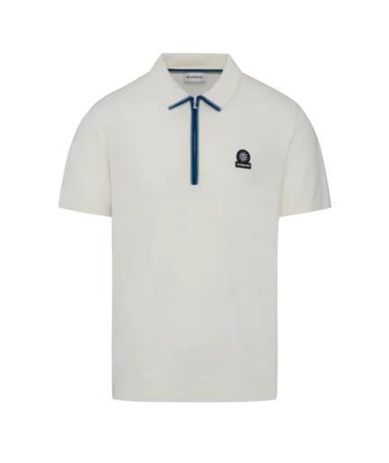 Sandbanks Knitted Merino Polo