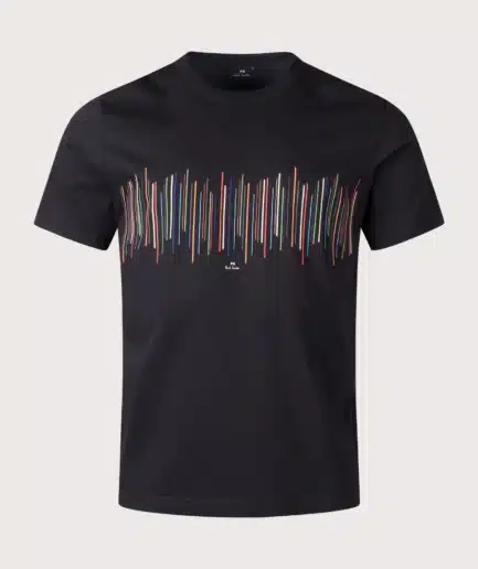 Paul Smith Casual Fit Stripe Graphic Tee