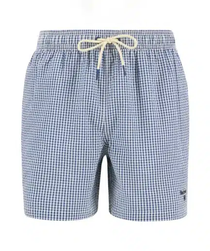 Barbour Gingham  Seersucker Swim Short