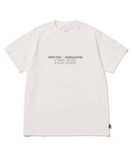 Snow Peak HQ Topographic Map T-shirt