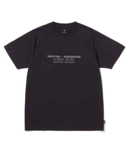 Snow Peak HQ Topographic Map T-shirt