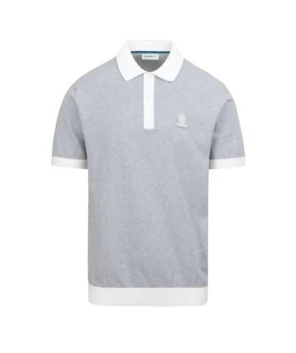 Sandbanks 3 Button Knitted  Polo Shirt