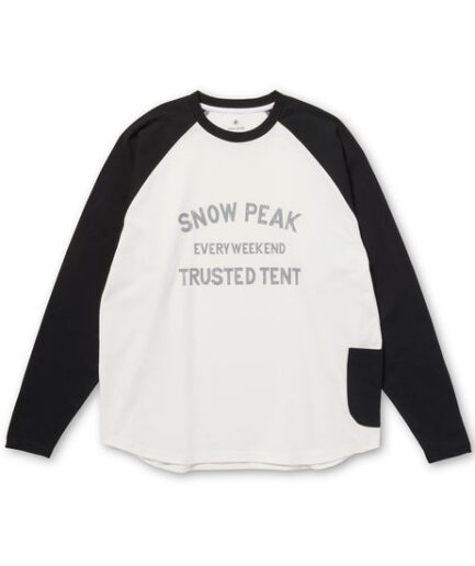 Snow Peak Raglan Long Sleeve Tee