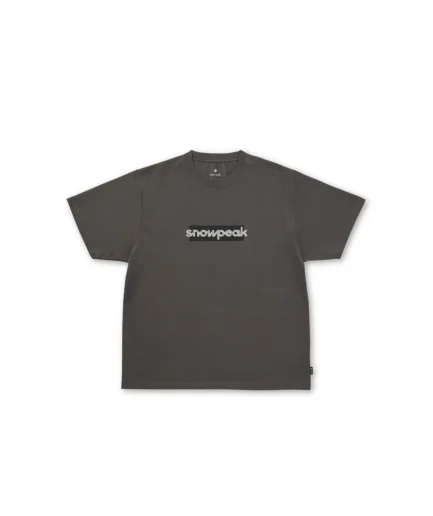 Snow Peak Reflective Typography Tee