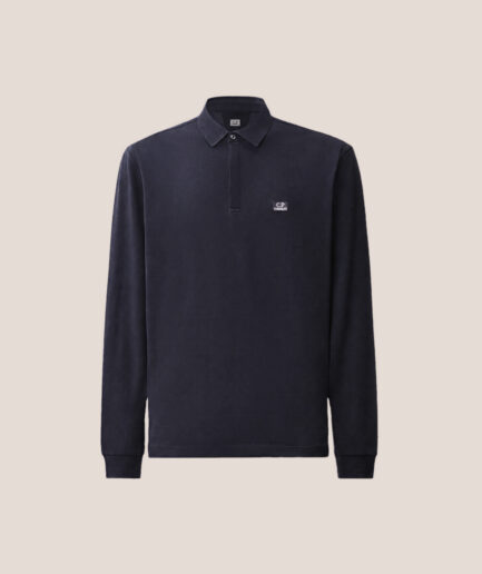 C.P. Company Stretch Piquet L/S Polo