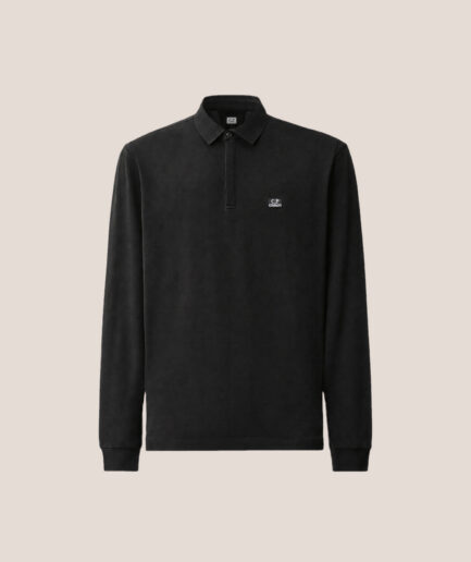 C.P. Company Stretch Piquet L/S Polo