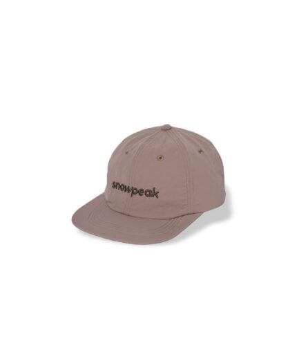 Snow Peak Typography Logo Cap