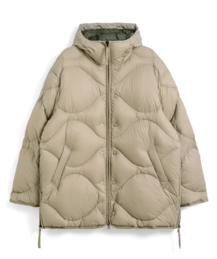 Taion Military Hooded Volume Down Jacket